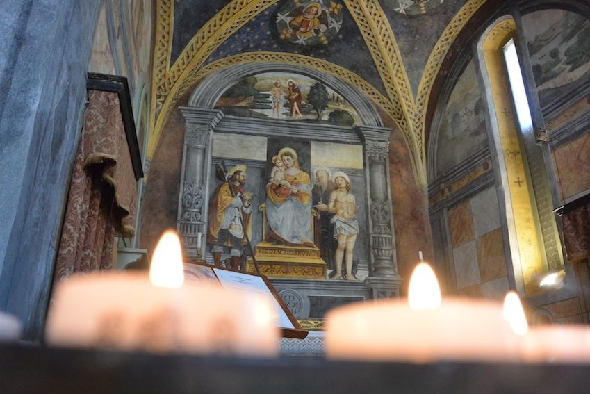 chiesa di san rocco - altare chiesa di san rocco - altare