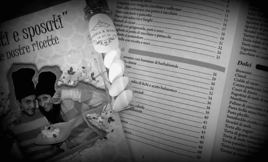 la nostra bomboniera: un libro di ricette scritto da noi la nostra bomboniera: un libro di ricette scritto da noi