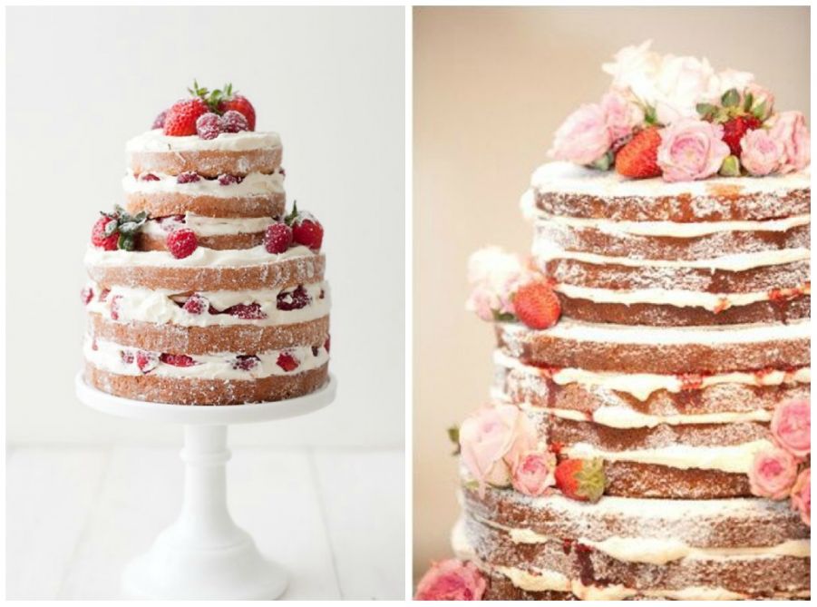 naked cake: idea matrimonio naked cake: idea matrimonio