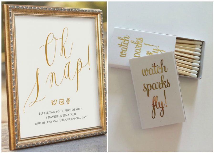 cornici oro e bianco - idee matrimonio cornici oro e bianco - idee matrimonio