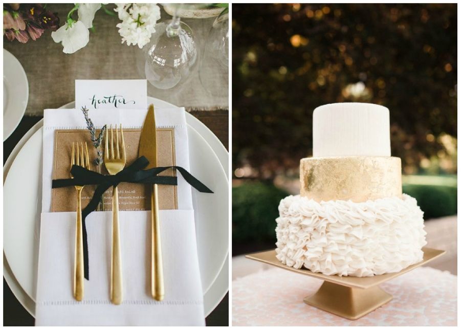 idee matrimonio - dettagli oro idee matrimonio - dettagli oro