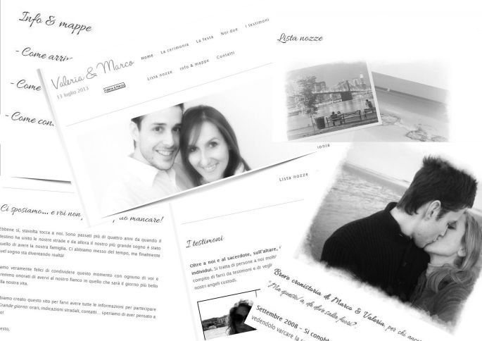 sito web matrimonio by La Petite Coco sito web matrimonio by La Petite Coco