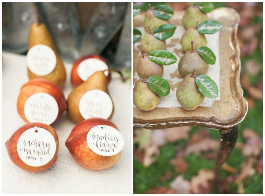 escort card frutta escort card frutta