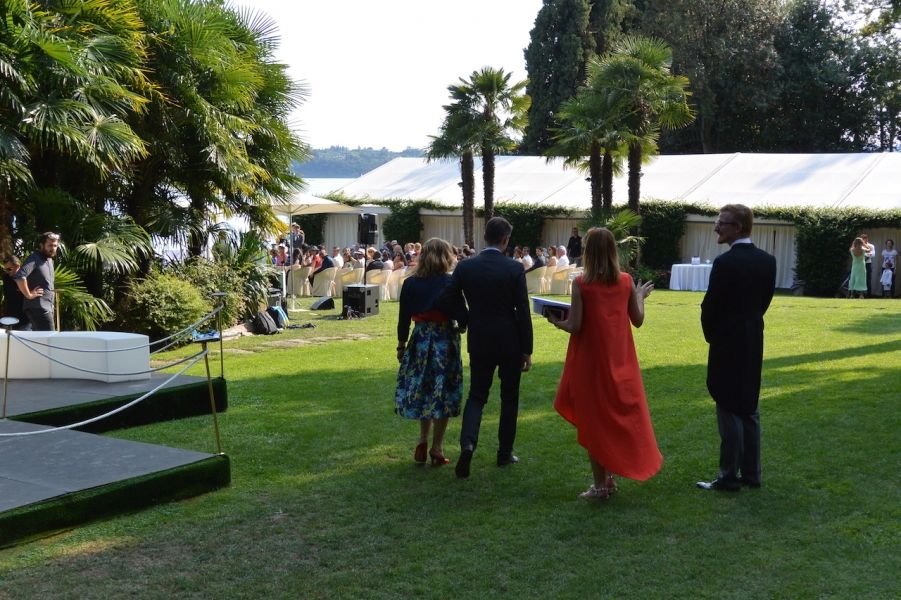 I wp coordinano il corteo della cerimonia I wp coordinano il corteo della cerimonia