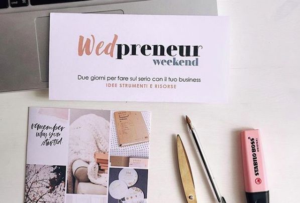 Corso wedding planner Wedpreneur Weekend Corso wedding planner Wedpreneur Weekend