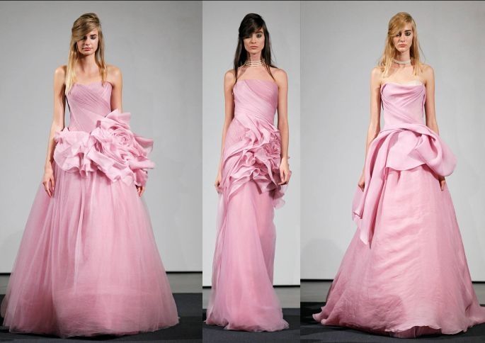 vera wang collezione 2014 - rosa vera wang collezione 2014 - rosa