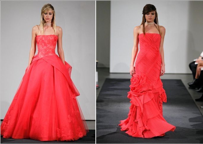 vera wang collezione 2014 - corallo vera wang collezione 2014 - corallo
