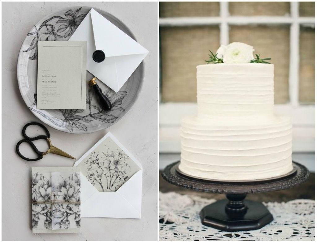 dettagli neri per matrimonio elegante dettagli neri per matrimonio elegante