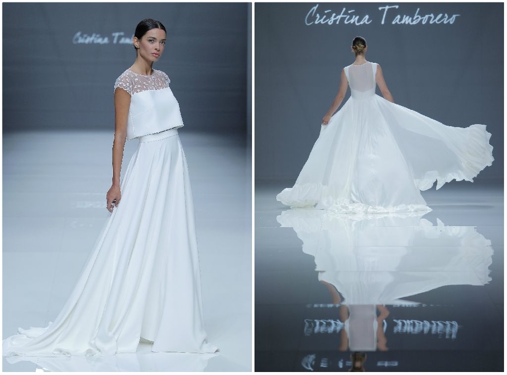 abito sposa 2019 cristina tamborero abito sposa 2019 cristina tamborero