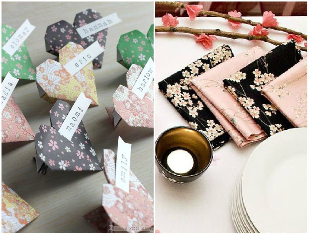 dettagli decor per un matrimonio a tema giappone dettagli decor per un matrimonio a tema giappone