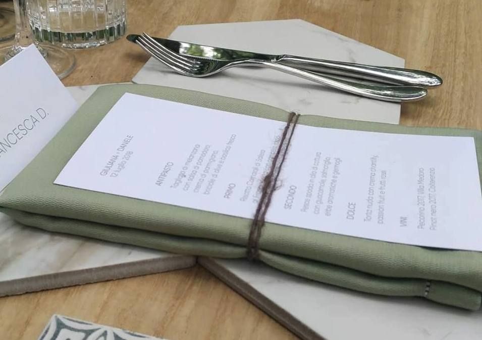 mise en place minacciata dalla pioggia mise en place minacciata dalla pioggia