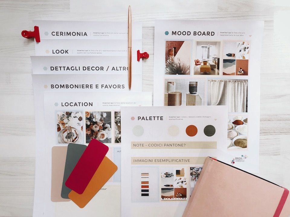 crea il progetto del tuo matrimonio con Bridal Starter Kit crea il progetto del tuo matrimonio con Bridal Starter Kit