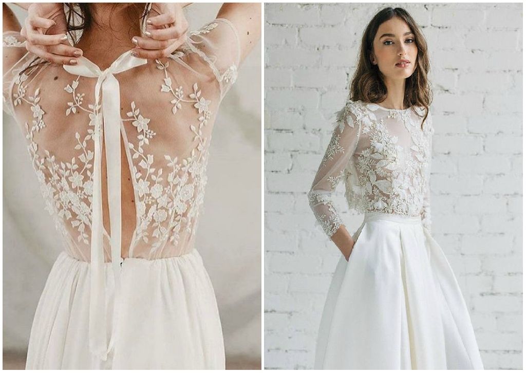 trend matrimonio 2019 - abiti sposa pizzo e trasparenze trend matrimonio 2019 - abiti sposa pizzo e trasparenze