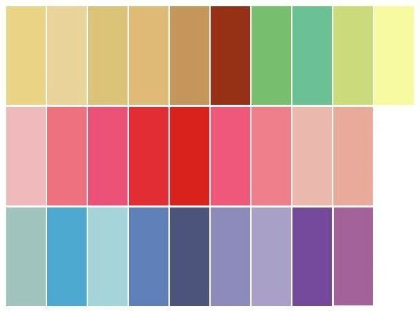 la palette per il matrimonio invernale la palette per il matrimonio invernale