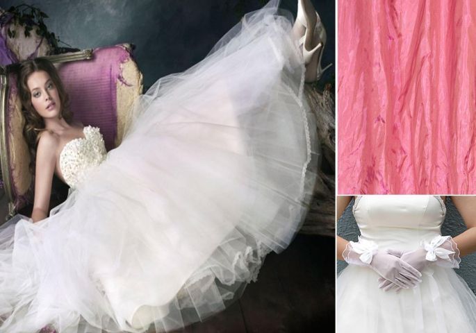 tulle, taffetà e voile tulle, taffetà e voile