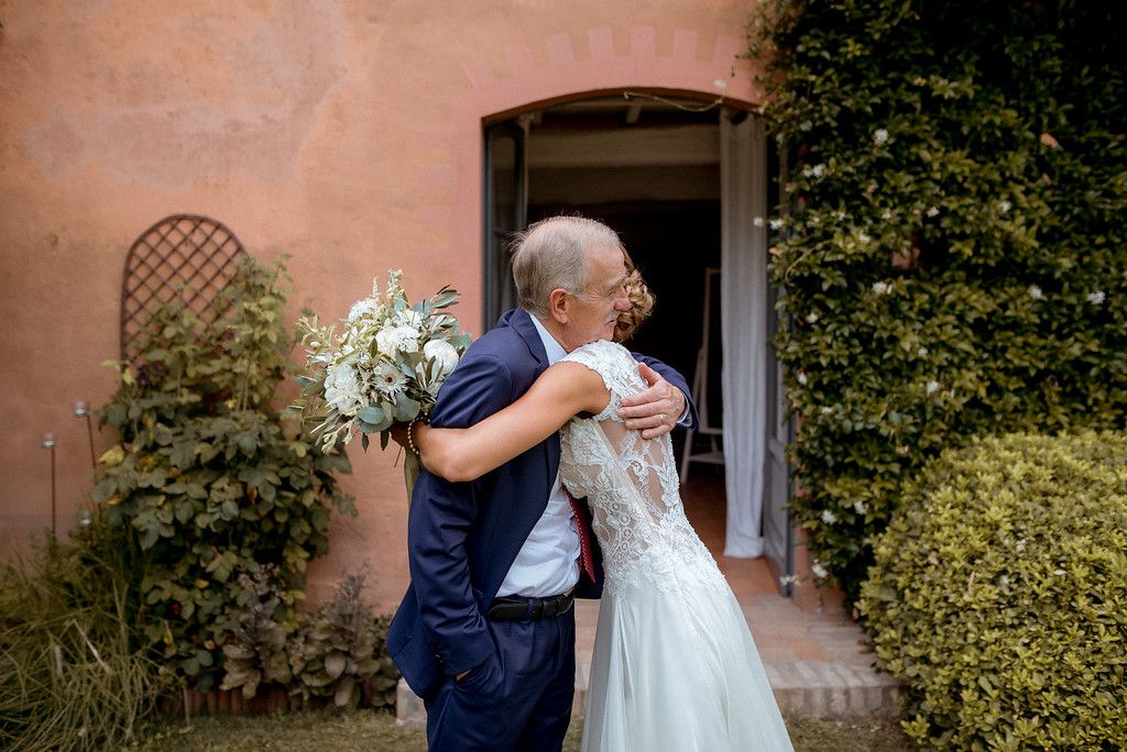 brida and father - valeria ferrari weddings brida and father - valeria ferrari weddings