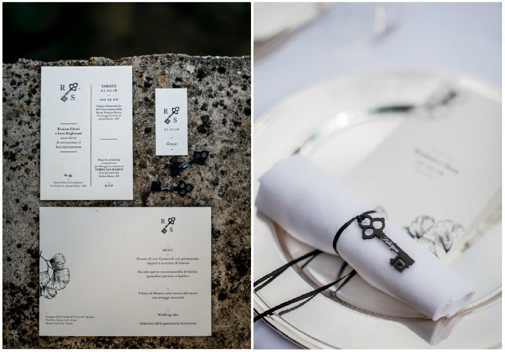 mise en place matrimonio bianco e nero mise en place matrimonio bianco e nero