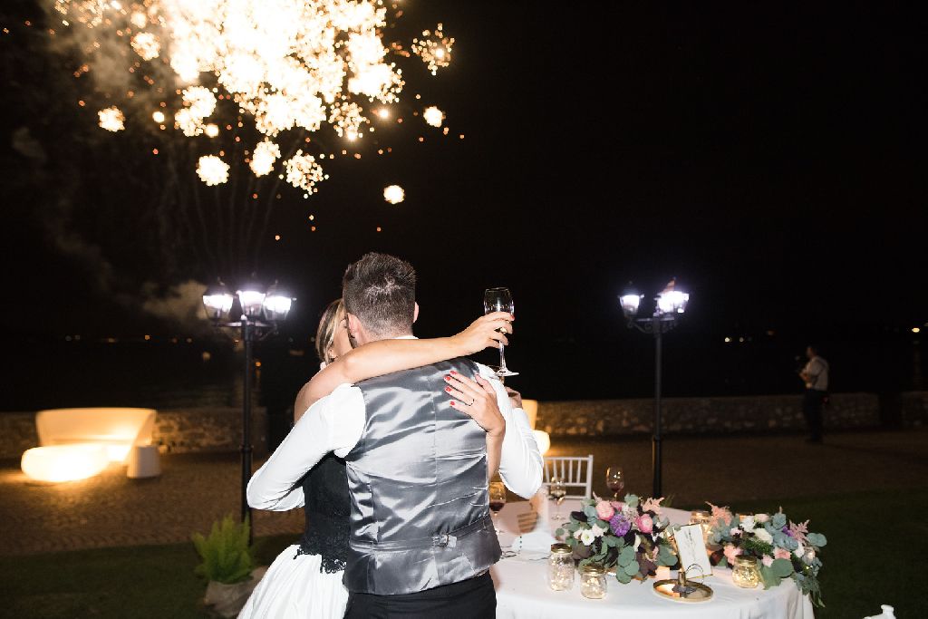 fireworks wedding in italy fireworks wedding in italy