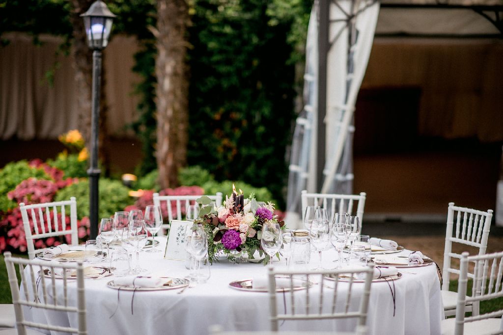 garden dinner - italian wedding  garden dinner - italian wedding