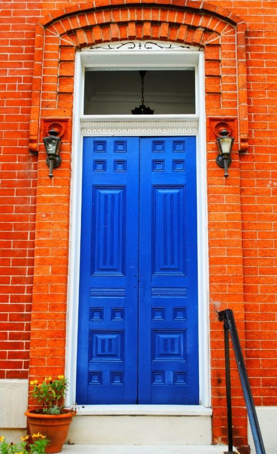 blu e arancione palette blu e arancione palette