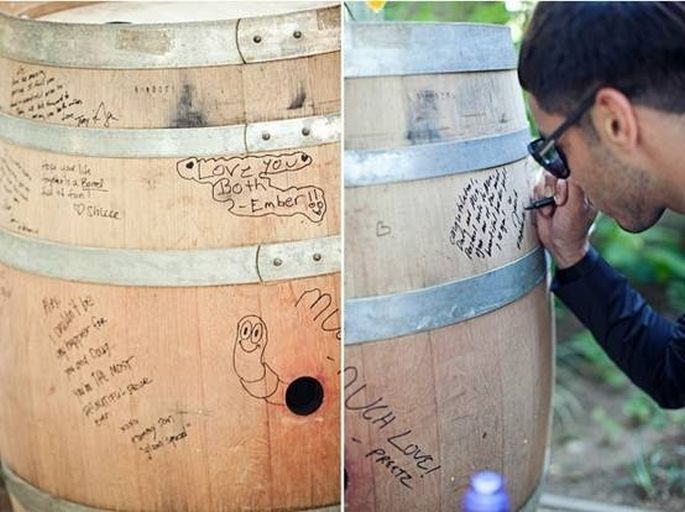 guestbook su una botte guestbook su una botte