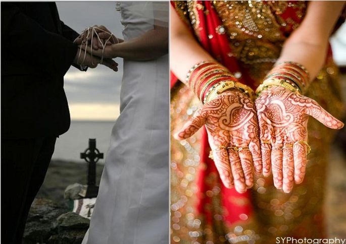 handfasting in scozia e tatuaggi all'hennè per un rito indiano handfasting in scozia e tatuaggi all'hennè per un rito indiano