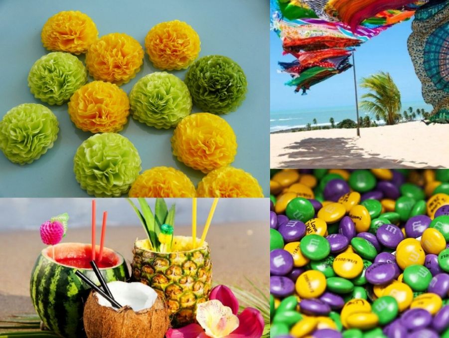 spiaggia, frutta...il brasile è estate spiaggia, frutta...il brasile è estate