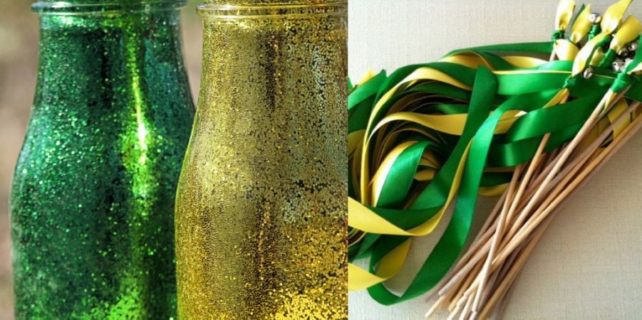verde e oro per i dettagli verde e oro per i dettagli
