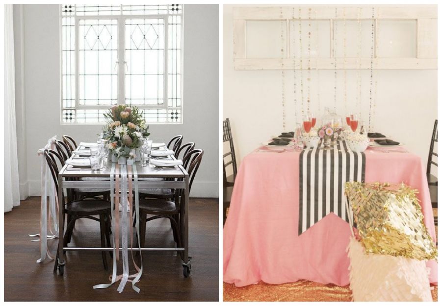 idee per decorare la tavola - matrimonio nastri idee per decorare la tavola - matrimonio nastri