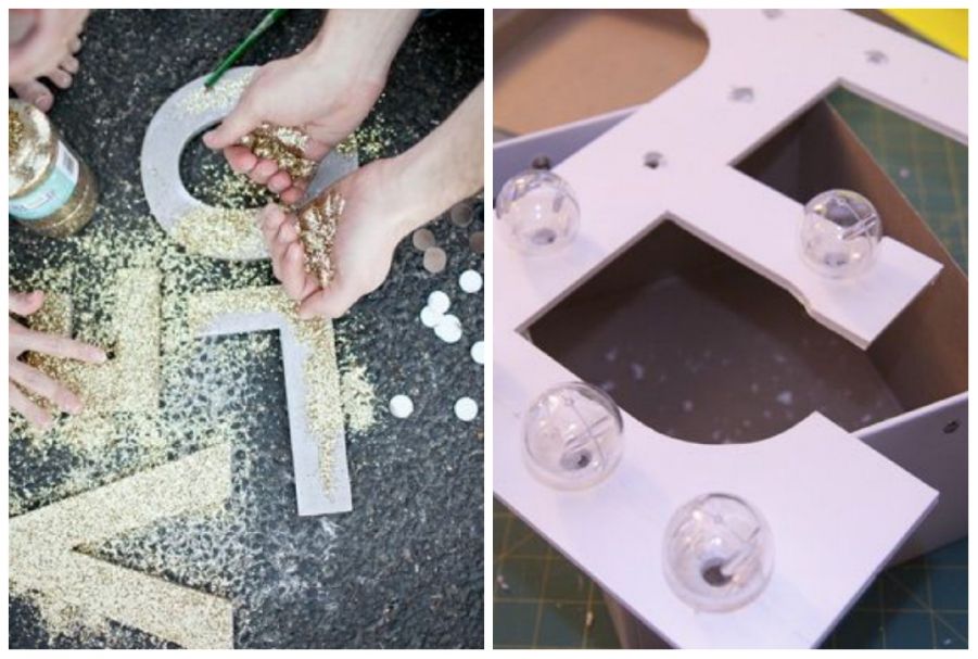 lettere diy lettere diy