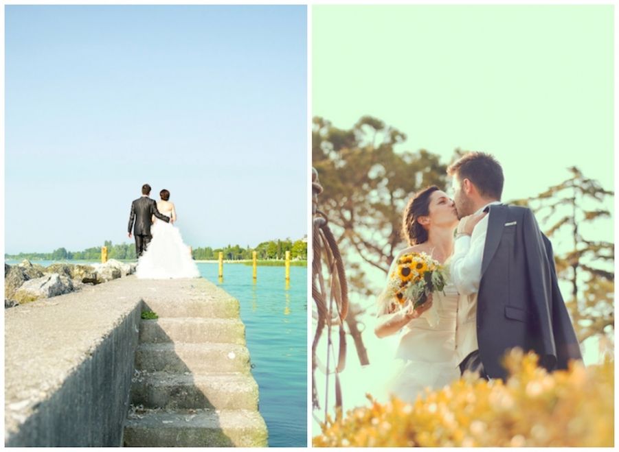 sposi sul lago di garda