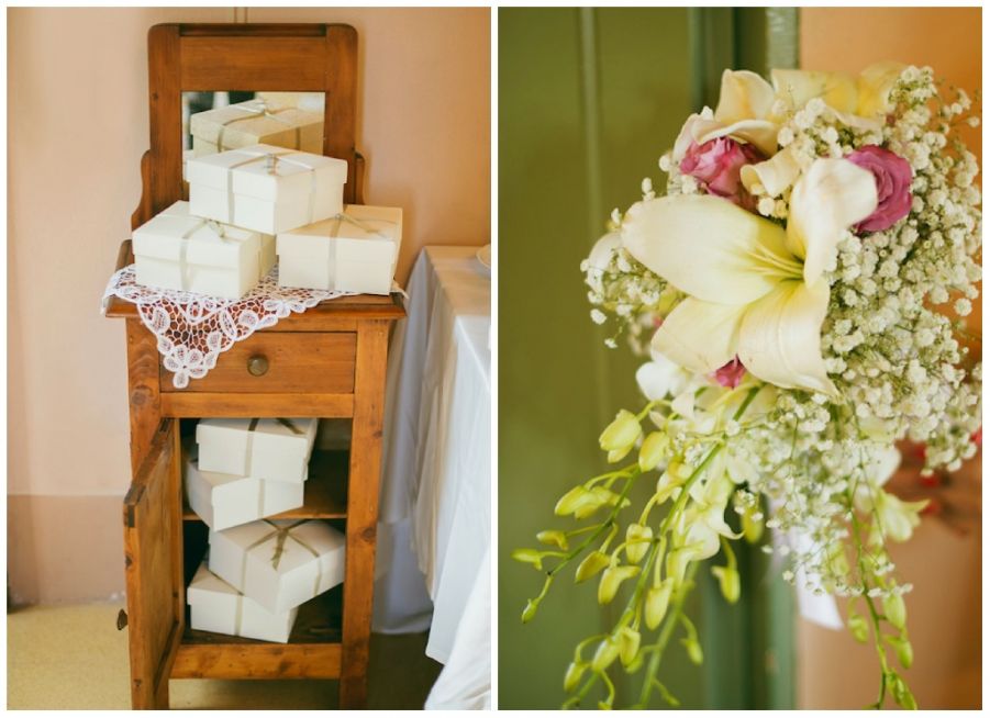 bomboniere e bouquet