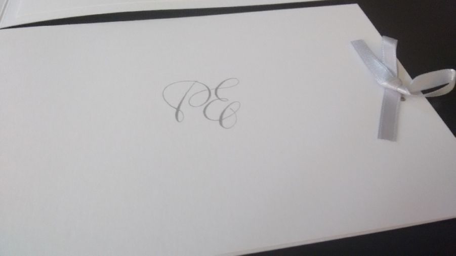 monogramma calligrafico sposi