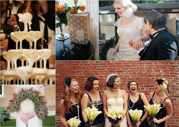 matrimonio in stile anni '20