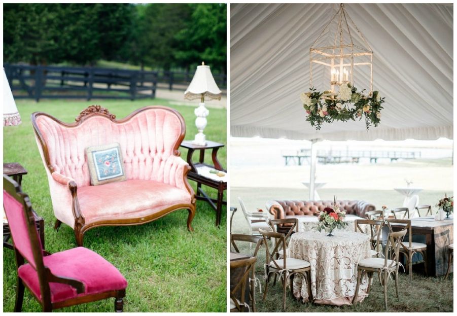 idee matrimonio: divani e relax