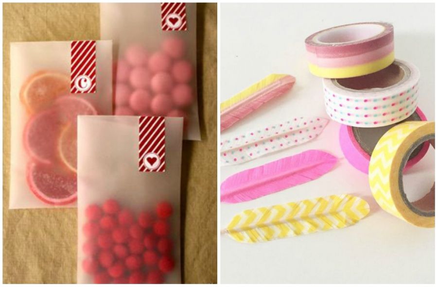 idee decorazioni matrimonio - washi tape