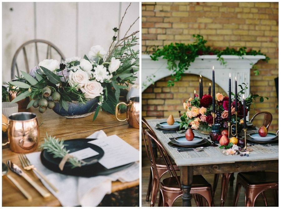 idee matrimonio - dettagli neri