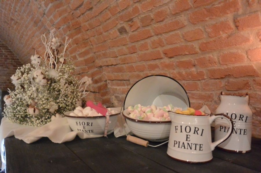 dettagli confettata - matrimonio inverno