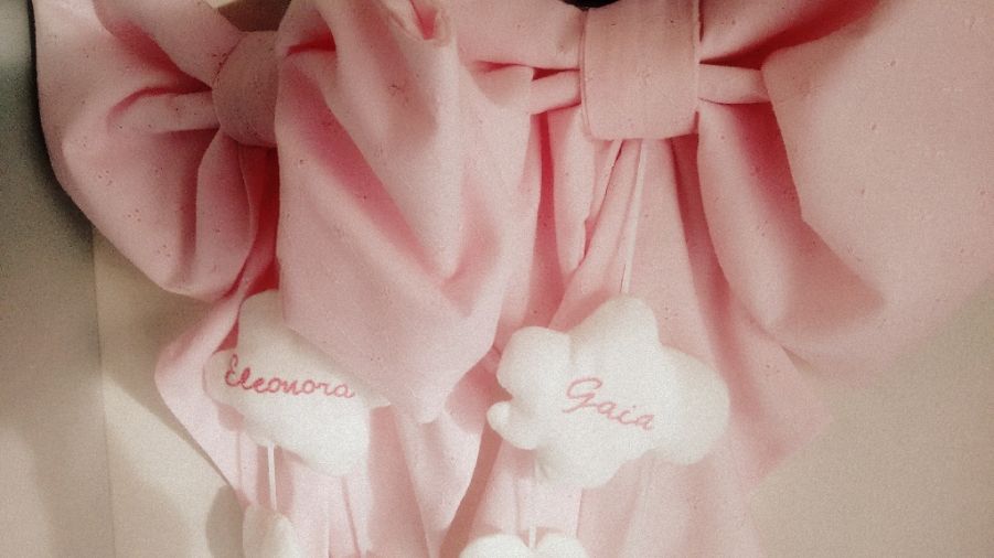 fiocchi nascita eleonora e gaia