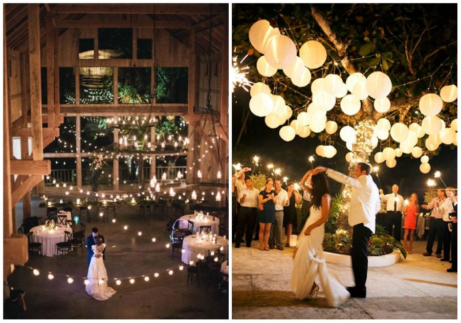 luci vintage matrimonio