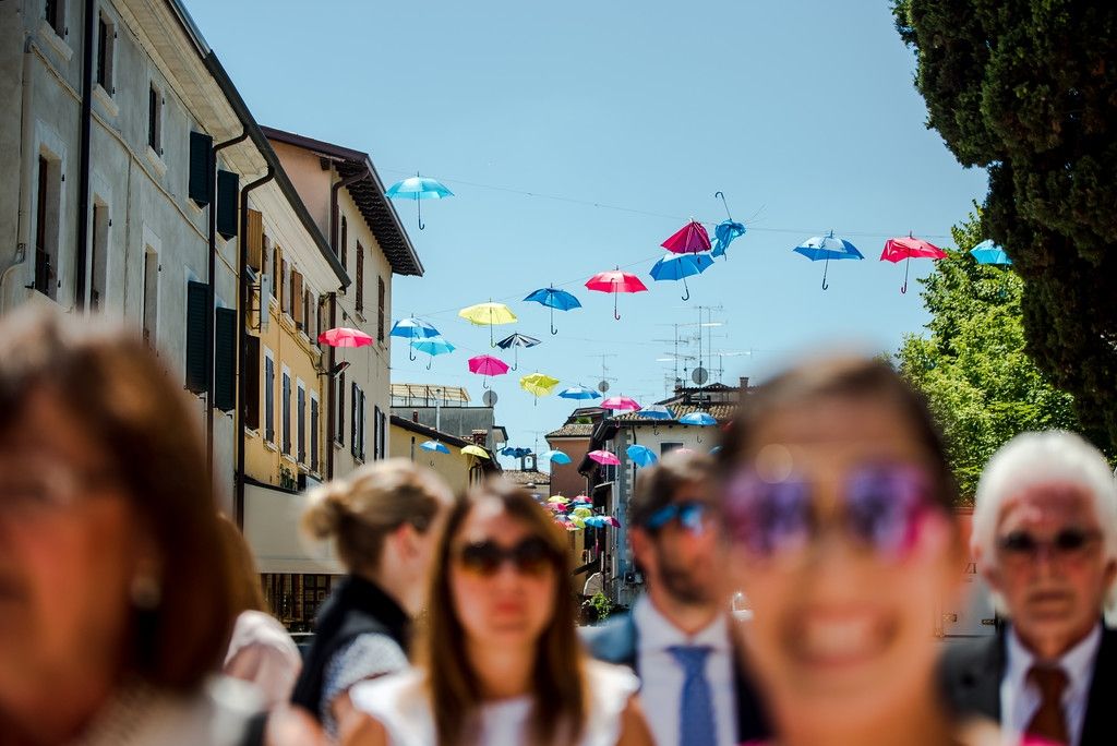 arrivo ospiti - matrimonio lago di garda