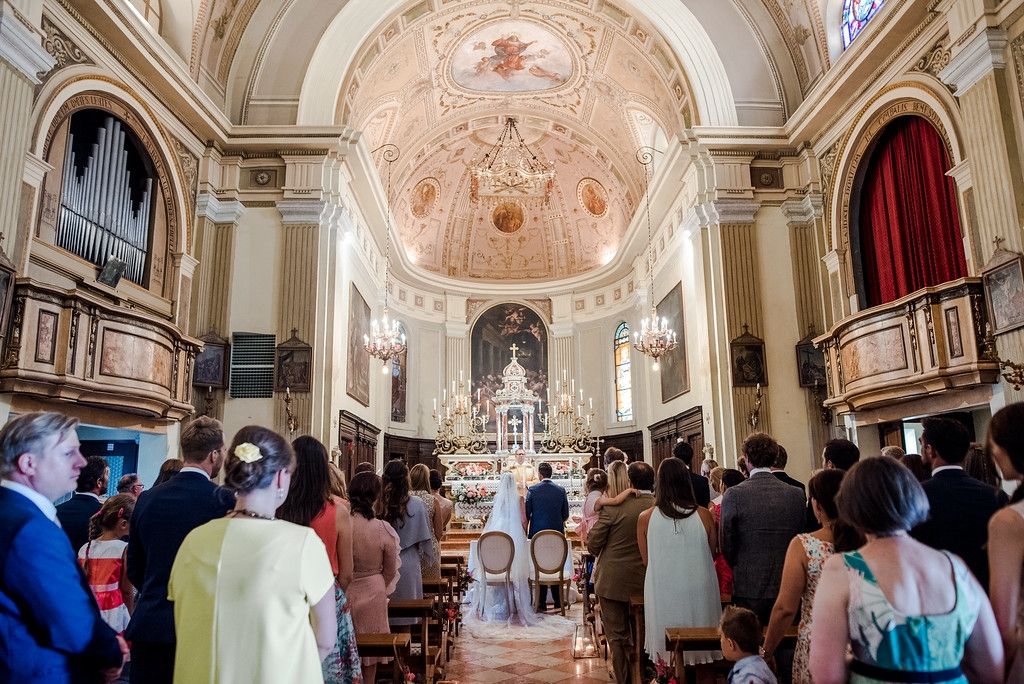 wedding ceremony in italy