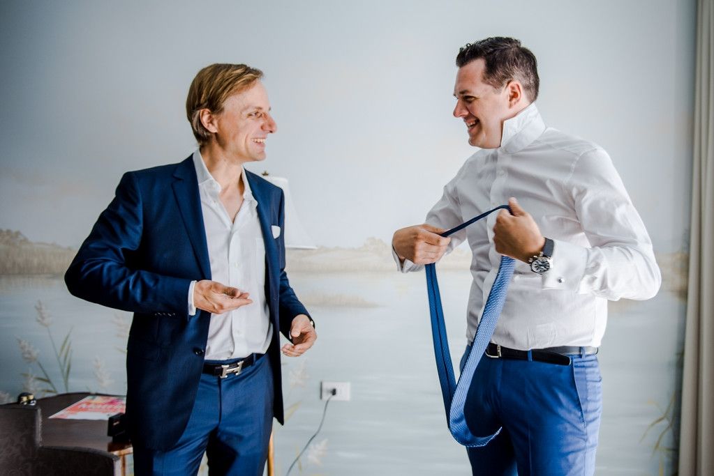 groom and groomsman - valeria ferrari weddings