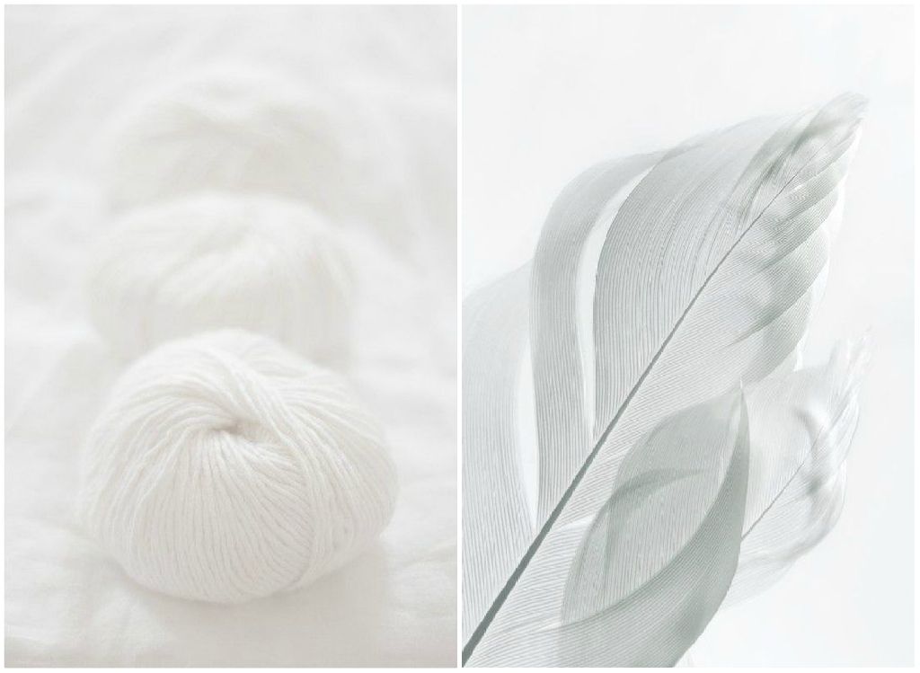 bianco puro per il matrimonio invernale