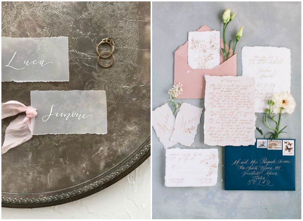 romantici dettagli matrimonio