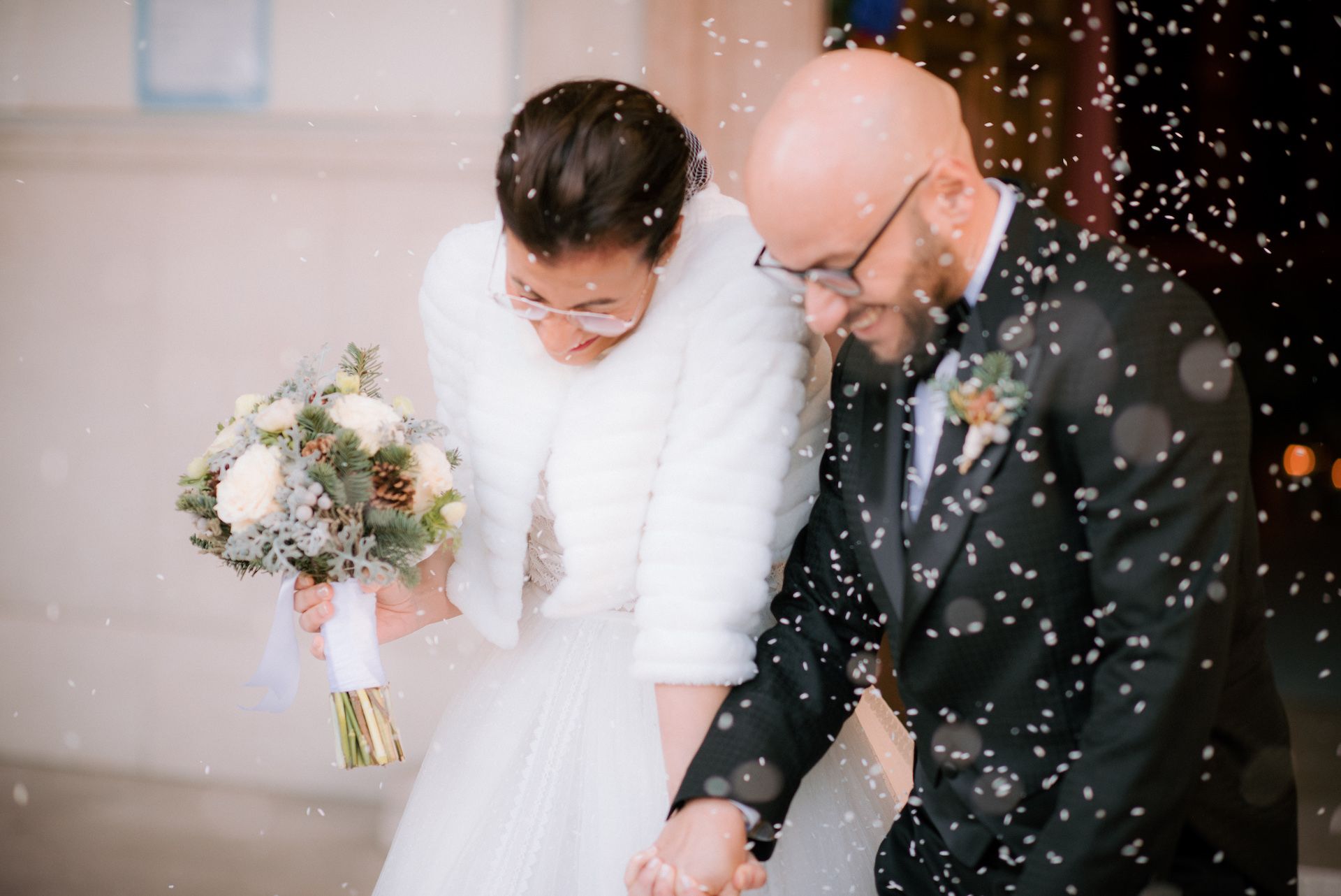 matrimonio inverno sposa e sposo matrimonio inverno sposa e sposo