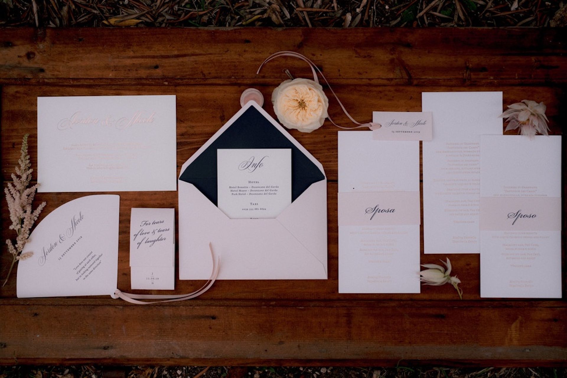 statioery di N+J by Letterink - valeria ferrari weddings statioery di N+J by Letterink - valeria ferrari weddings