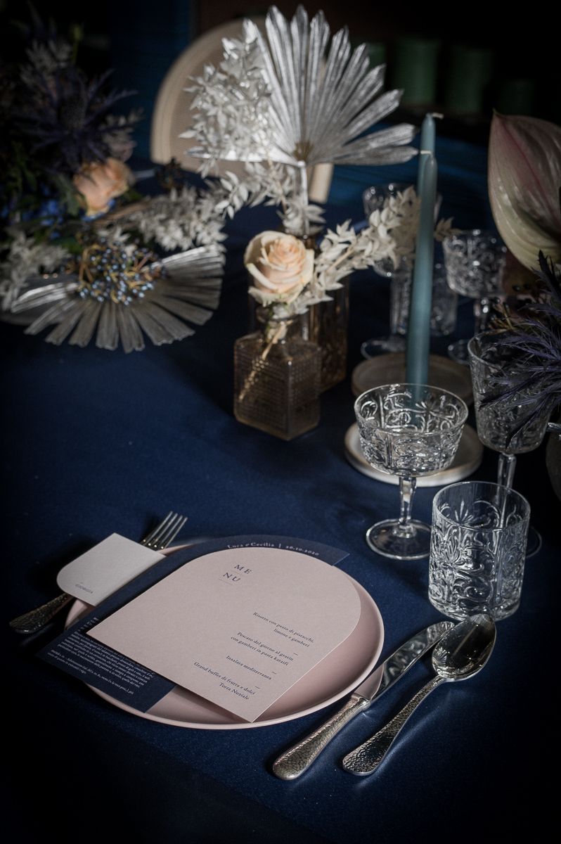 idee mise en place blu e rosa - valeria ferrari weddings idee mise en place blu e rosa - valeria ferrari weddings