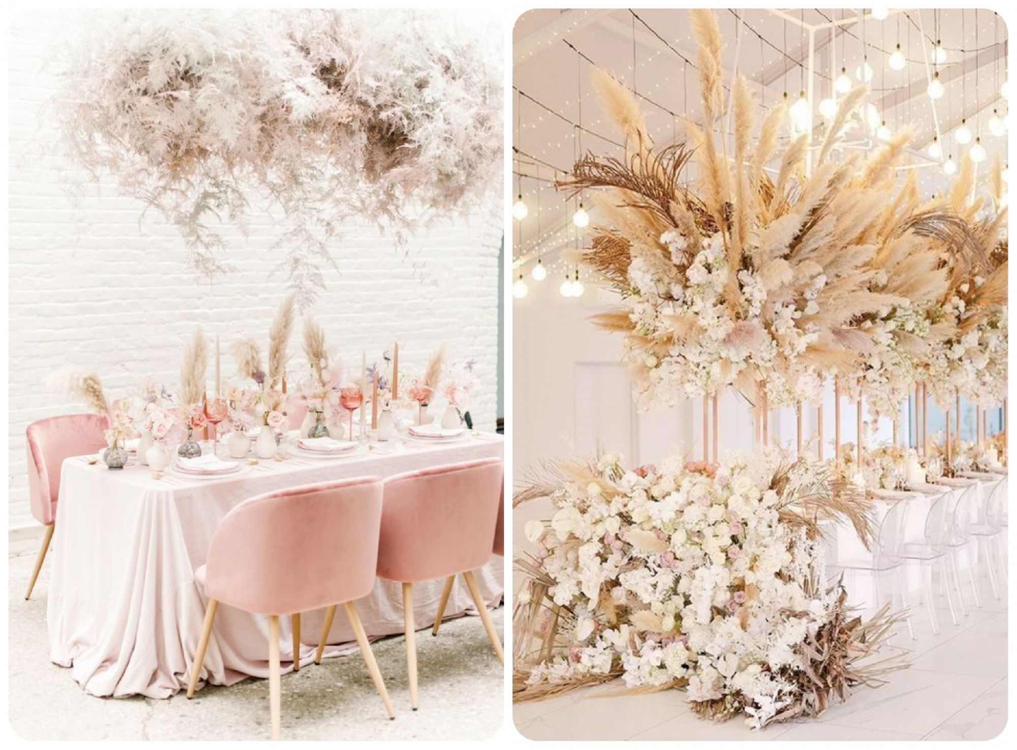 idee matrimonio - decori appesi