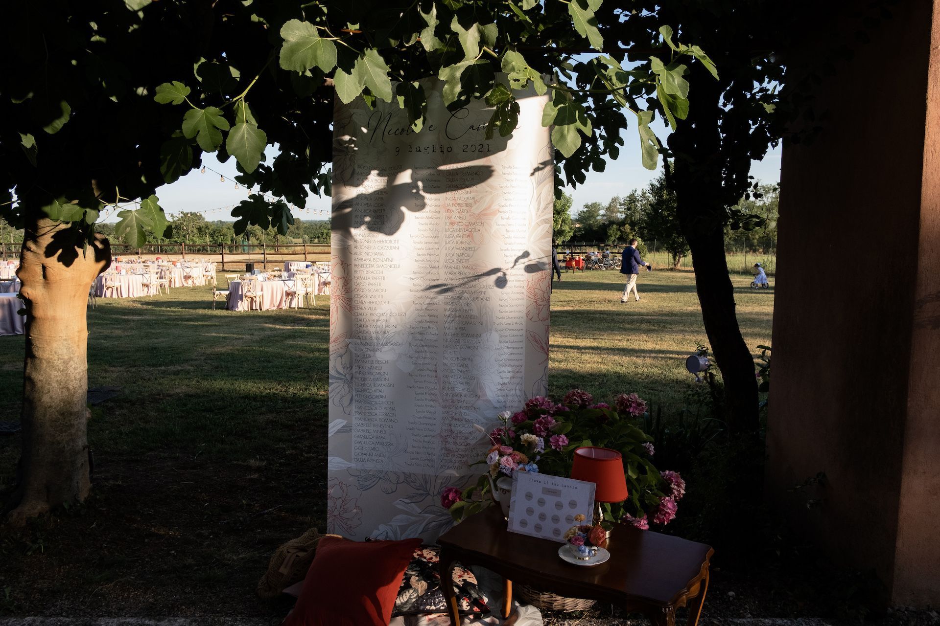 tableau wedding vintage style